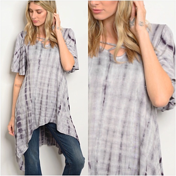 Fabulous Boho Criss Cross Draoed Tunic SML - Picture 2 of 7